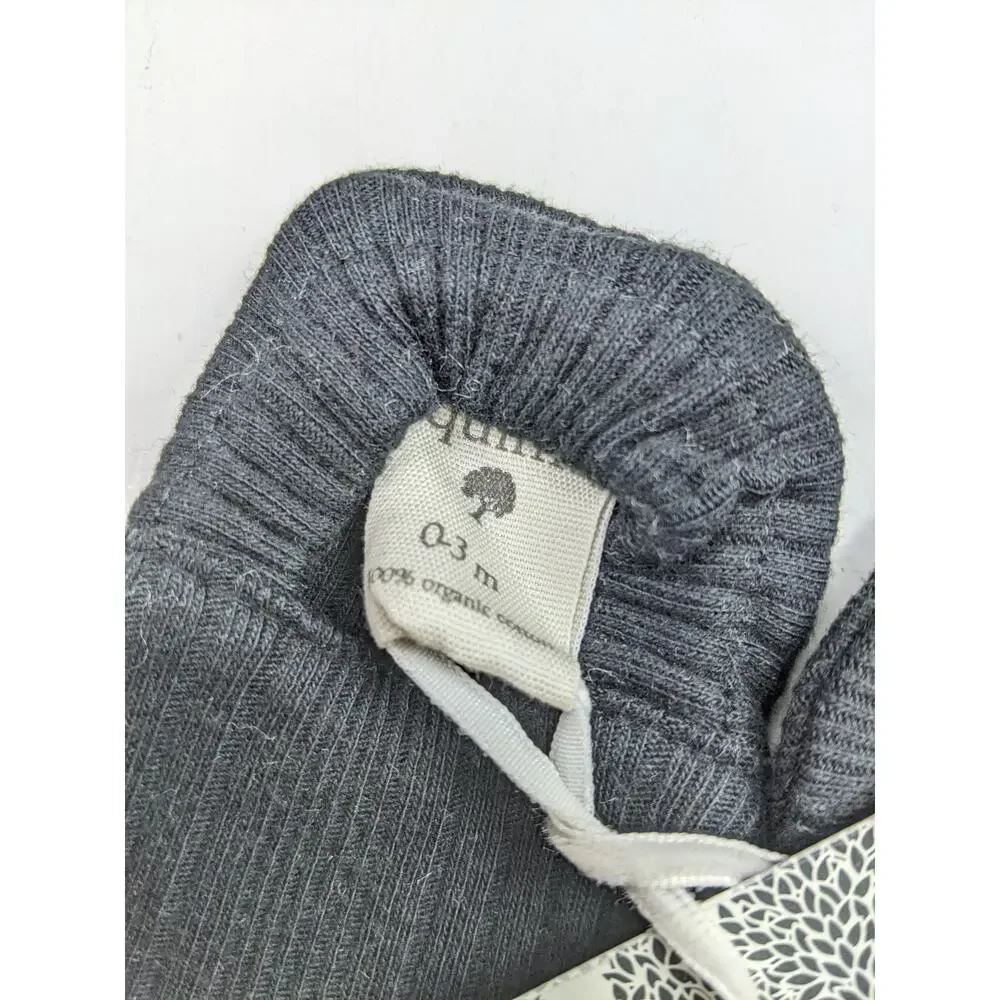 Kate Quinn Black Booties 0-3 Months